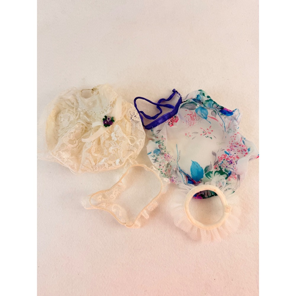 Vintage My Little Pony G1 Pony Wear Outfit Lot Lace Cape Floral Accessories
